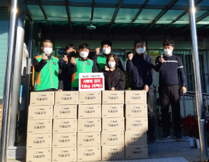 경주시 황남동, 자율방재단 `사랑의 김장김치 나눔` 