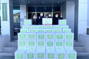 경주시 선도동, 경주중앙교회 취약계층에 따뜻한 희망상자 기증 