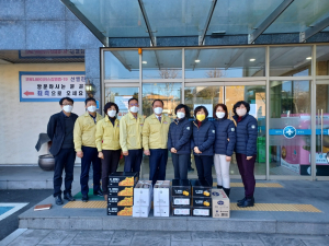 경주교육지원청, 경주시보건소에 감사의 마음 전달