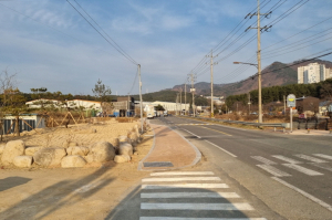 경주시 외동읍, 도로변 유휴부지 소공원 조성 