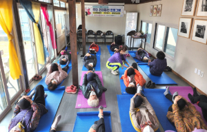 경주시, 행복황촌 주민 건강증진 프로그램 운영