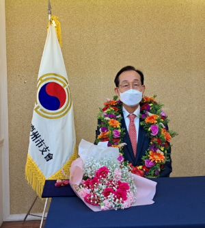 대한노인회 경주시지회, 신임회장 구승회 후보 당선