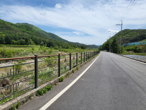 경주시, 덕동댐 상수원 보호구역 암곡지구 경관휀스 교체