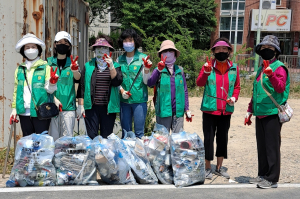경주시 황성동, 새마을부녀회 공영주차장 조성지 환경정비