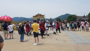 경주시 ˝2022 선덕여왕 거리 행차 재현˝