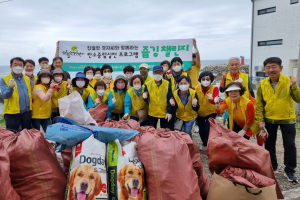 경주시 문무대왕면, 종합자원봉사센터와 함께하는 `줍깅챌린지` 봉사