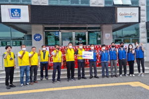 경주시 내남면, 한국수력원자력(주) 재생에너지처 `사랑의 라면 140박스` 기탁