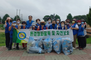 경주시 황남동, 바르게살기위원회 `오릉. 남천 일대` 환경정비