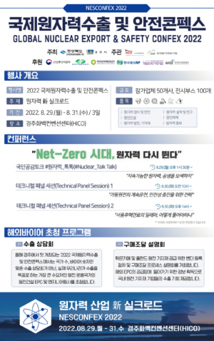 경주시, K-원전 세일즈 총력전 `국제원자력수출 박람회` 개최