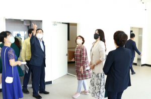 주낙영 경주시장, 여성행복드림센터 건립현장 직접 점검