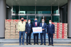 경상북도 동남권시군의회 의장협의회 `태풍 피해 경주 시민을 위한 따뜻한 마음 전달`