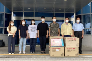 경주시 천북면, 육군 제50사단 태풍 ‘힌남노’ 피해 구호물품 기탁