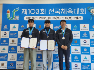 동국대 WISE캠퍼스, 전국체육대회 사격 `은메달 2개` 획득