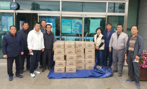 경주시 불국동 체육회, 어려운 이웃 50세대 `사랑담은 김장 김치` 전달