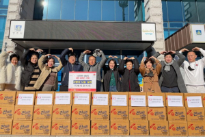 경주시 황성동, 지에이코리아 `사랑의 라면 60상자` 기탁