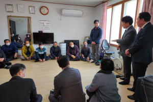 경주시 보덕동, 고영달 동장 경로당 방문 ‘새해 안부인사’
