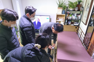 경주시 황성동, 아나바다 활동 1호 기부 `장애인가구에 의료용 침대 전달`