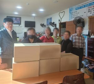 경주시 황성동. 장애인전도협회 `희망터 지역아동센터` 위문