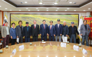 주낙영 경주시장, 보훈단체협의회 초청 간담회 가져