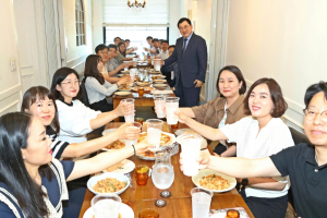 주낙영 경주시장, 다자녀 직원과 함께하는 오찬 간담회 개최