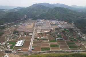 경주시 `일반산업단지 기반시설 지원사업` 준공