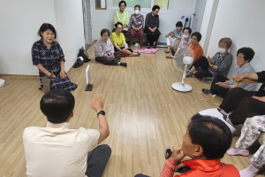 경주시 중부동, 최정순 신임 동장 `경로당 순회` 부임 인사