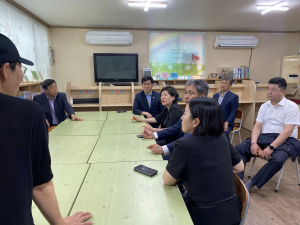 경주시 황성동, 경주시의회 문화도시위원회 희망터 지역아동센터 방문