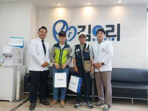 경북남부보훈지청 `사랑더하기 마음나누기` 마음 담은 보청기 전달