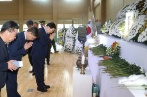 주낙영 경주시장, 故 채수근 해병대 상병 조문