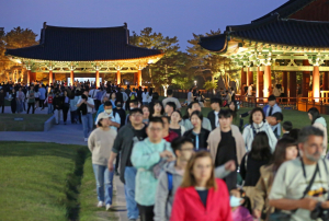경주시, 한국관광 데이터랩 분석 ˝올해 들어 9월까지 관광객 3600만 명 다녀가˝