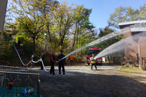 경주시시설관리공단, 토함산자연휴양림 `화재예방 소방합동훈련`
