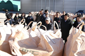 주낙영 경주시장, 공공비축미곡 수매현장 방문 `농업인 격려`