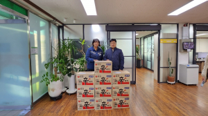 경북장애인자립생활센터, 랑콩뜨레과자점 `사랑 담은 라면` 기탁