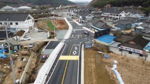 경주시, 북군동 식당가 도로 확장 “교통 난 숨통 트였다”