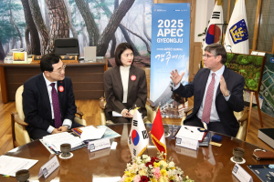 경주시, 주한 페루대사 방문 “2025 APEC 정상회의 경주 유치 응원한다”