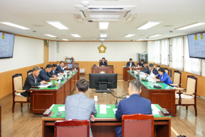 경주시의회. 국책사업추진 및 원전특별위원회 간담회 개최