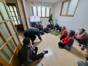 경주시 서면, 전진도 신임면장 경로당 방문 `부임인사`