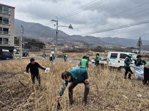 경주시 선도동, 설맞이 환경정비