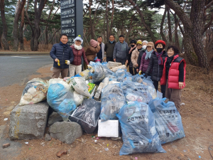 경주시 황남동 `체육회` 설맞이 환경정비