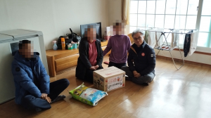 경주시 건천읍, 김종순 읍장 `설 명절 맞이 복지대상자 가정방문`