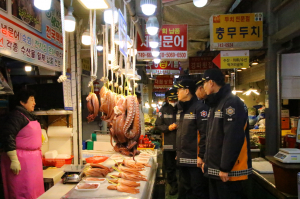 경주소방서, 취약시설 화재예방점검. 사회복지시설 위문