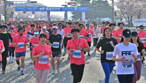 경주시 ˝경주벚꽃마라톤대회˝ 오는 6일 보문단지 일원에서 개최