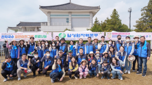 한국수력원자력 월성원자력본부, 경주 벚꽃마라톤대회 ˝국수나눔 봉사. 홍보부스 운영˝