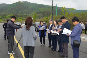 경주시의회 문화도시위원회, 신경주역세권 사업현장 방문