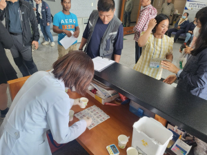 경주시보건소, 외국인 계절근로자 무료건강검진