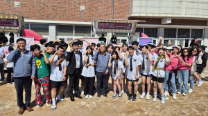 한국수력원자력 월성원자력본부, 한국국제통상마이스터고 체육한마당 행사 지원
