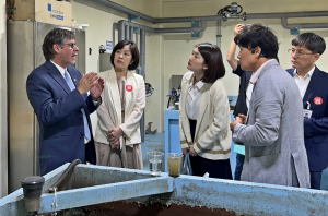 경주시, 파울 두클로스 주한 페루대사 `자체개발 물정화 기술 견학`