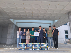 경주시 서면, 신명가구 ‘사랑의 쌀 나눔`