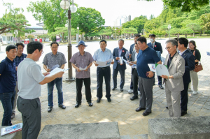 경주시, 폭염 속 2025 APEC 정상회의 준비 현장 점검