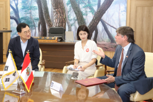 경주시, 파울 두클로스 주한 페루대사 방문 `APEC 정상회의 사전 답사`